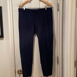 Banana Republic Sloan Navy Ankle Length Trosuers